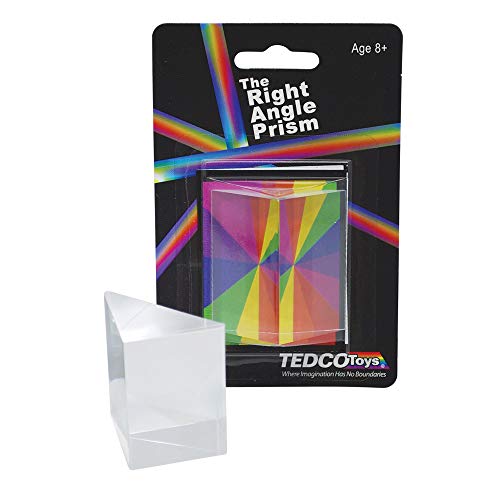 Right Angle Prism (1.75in) - Shows a Kaleidoscope of Colors