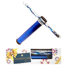 Load image into Gallery viewer, Star Magic Glitter Wand Kaleidoscope 9 Inches - Continuous Movement Kaleidoscope,Glitter Filled Wands Kaleidoscope in Gift Box(Blue)

