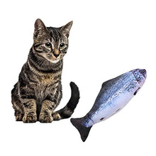 Load image into Gallery viewer, F Fityle Electric Dancing Fish Cat Toy, Realistic Ocean Animal Model, USB Charging, Fun Toy for Cat Exercise - Salmon
