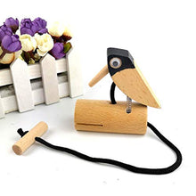 Load image into Gallery viewer, YARNOW 2pcs Wooden Pull Rope Bird Woodpecker Musical Tone Block Percussion Toy Early Educational Kids Toys
