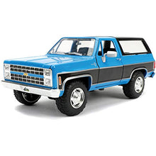Load image into Gallery viewer, Jada Toys Just Trucks 1:24 1980 Chevrolet Blazer K5 Die-cast Car Blue/Black, Toys for Kids and Adults

