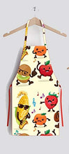 Load image into Gallery viewer, Kids Apron, Funny Vegetable and Fruit , Mother Daughter Aprons, Toddler Apron for Girls, Kids Apron for Boys, Matching Aprons for Kids and Adults, Kitchen Aprons for Cooking (Pack of 2) by LaModaHome
