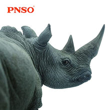 Load image into Gallery viewer, PNSO Animals Figures Series (White Rhinoceros 12&quot;)
