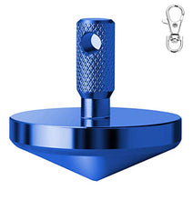 Load image into Gallery viewer, Precision Stainless Spinning Top( Blue ), Pocket Gadget EDC Fidget Toy for Men, Unique Gift for Inception Top Fans,Adults,Kids
