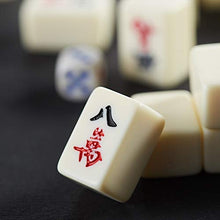 Load image into Gallery viewer, CMZ Mahjong Set MahJongg Tile Set Chinese Mahjong Game Set,Premium Ivory Tiles, All-in-One Rack/Pushers,Complete Mahjong Game Set Chinese Mahjong Game Set
