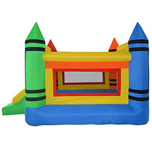 Load image into Gallery viewer, Cloud 9 Mighty Bounce House - Mini Crayon - Inflatable Kids Jumper with Blower
