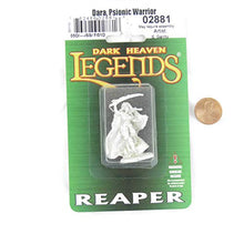 Load image into Gallery viewer, Reaper Miniatures Dara, Psionic Warrior #02881 Dark Heaven Unpainted Metal
