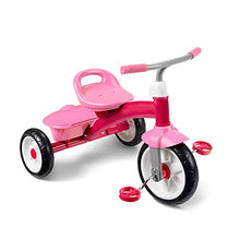 Load image into Gallery viewer, WALJX Tricycle for Kids, Trike Easy Clip and Portable Suitable for 1 Year Old - 5 Years Old Baby Riding|Pink|Red 70X51X52CM (Color : Pink)
