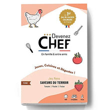 Load image into Gallery viewer, Devenez Chef - Local Flavors menu Game - in French
