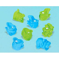 Amscan Fun-Filled, Monster Erasers/Sharpeners, Multicolor Party Supplies, 1 1/2