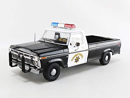 GREENLIGHT 13550 1975 Ford F100 - California Highway Patrol Diecast Pickup 1:18