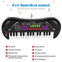 Load image into Gallery viewer, BIGFUN Kids Piano Keyboard 32 Keys Portable Electronic Musical Instrument Multi-Function Music Piano for Kids Early Learning Educational Toy Birthday Xmas Day Gifts (32 Keys)

