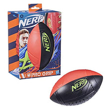 Load image into Gallery viewer, Nerf Pro Grip Football -- Classic Foam Ball -- Easy to Catch and Throw -- Great for Indoor and Outdoor Play -- Red
