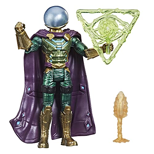 Spider-Man Marvel 6-Inch Mystery Web Gear Marvel's Mysterio Action Figure, Includes Mystery Web Gear Armor Accessory and Character Accessory, Ages 4 and Up
