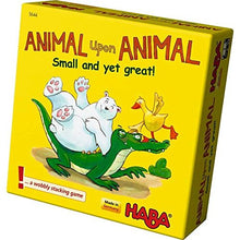 Load image into Gallery viewer, HABA Animal Upon Animal: Small and Yet Great! Pocket Sized Wooden Stacking Game (Made in Germany)

