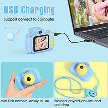 Load image into Gallery viewer, VATENIC Kids Camera, Christams Birthday Gift for Boys Age 3 4 5 6 7 8, Children Digital Cameras for Kids Toys 1080P 2 Inch Toddler Video Camera for 3-9 Year Old Boys with 32GB SD Card (Blue)
