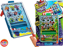 Load image into Gallery viewer, Pocket Games Kid Travel Toys Bundle Set (3 Games) Pocket Pinball, Finger Basketball, Magnetic Fishing, Magnetic Fizzy Face &amp; Tic Tac Toe. Fidgets, Party Favors, Stress Toys. 3255-3258-3257-3205-3256p
