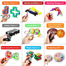 Load image into Gallery viewer, (42 Pcs) Fidget Toys Pack, Party Favors Carnival Treasure Classroom Prizes Small Mini Bulk Sensory Figit Toys Set for Boys Girls Kids Adults, Stress Relief &amp; Anxiety Relief Tools Autistic ADHD Toys
