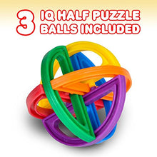 Load image into Gallery viewer, Fun Puzzle Balls with Free Colorful Instruction Guide by Gamie - Party Games - Fidget Brain Teaser Puzzles - Includes 12 Fun and Challenging Puzzle Balls - Great Educational Toy for Kids
