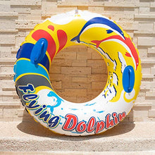 Load image into Gallery viewer, CHRNG Inflatable Pool Float 36 Inches Premium Heavy Duty for Beach,Party,Vacation, UV Resistant Party Swim Ring Toy

