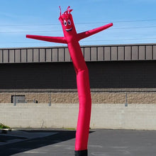 Load image into Gallery viewer, Red Solid Advertising 18 Foot Tall Inflatable blow up Tube Man Guy Replacement Body ONLY Promotion Flailing Air Powered Waving Puppet
