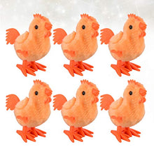 Load image into Gallery viewer, Amosfun Wind Up Chick Toy Funny Clockwork Jumping Plush Easter Party Gifts Chick Toys for Kids 6 Pcs
