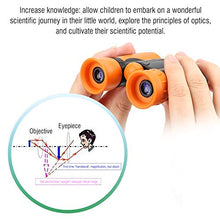 Load image into Gallery viewer, EBTOOLS Children Binocular Telescope, 8 Times Magnification Portable Mini Handheld Toy Telescope, Gifts for Kids(Orange)
