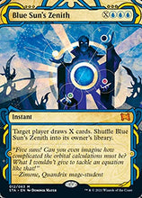 Load image into Gallery viewer, Magic: The Gathering - Blue Sun&#39;s Zenith (012) - Borderless - Foil - Strixhaven Mystical Archive
