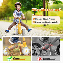 Load image into Gallery viewer, Baby Balance Bikes, Upgraded Toddler Bikes 10-36 Months Gifts for 1 Year Old Boys Girls, Cute Kids Riding Toys with Soft Seat &amp; Silence Wheels to Train Baby Standing and Running for Indoor and Outdoor
