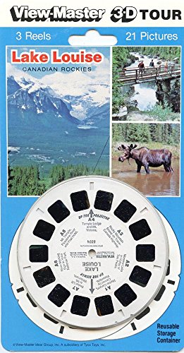Viewmaster - Lake Louise, Canadian Rockies - 21 3D Images - New