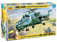 ZVEZDA 7276 - Russian Attack Helicopter MI-35M HIND E - Plastic Model Kit Scale 1/72 Lenght 11,5