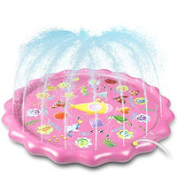 Winique Splash Pad, Sprinkler for Kids, Wading Pool for Toddlers, 68