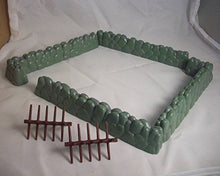 Load image into Gallery viewer, Marx Style Stone Walls and Spike Barricades Offered by Classic Toy Soldiers, Inc
