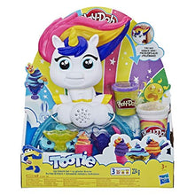 Load image into Gallery viewer, Play-Doh Tootie The Unicorn Ice Cream Set with 3 Non-Toxic Colors Featuring Play-Doh Color Swirl Compound
