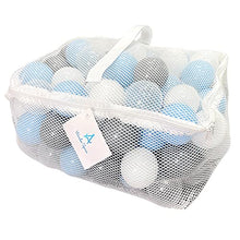 Load image into Gallery viewer, Wonder Space Soft Pit Balls, Chemical-Free Crush Proof Plastic Ocean Ball, BPA Free with No Smell, Safe for Toddler Ball Pit/ Kiddie Pool/ Indoor Baby Playpen, Pack of 100 (Mixed - Sky Blue)
