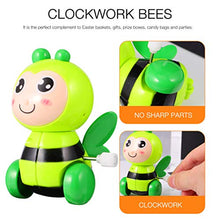 Load image into Gallery viewer, Toyvian 3PCS Wind Up Toys Bee Jumping Clockwork Walking Toys Birthday Party Favor Supplies Random Color
