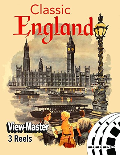 England - Classic ViewMaster - New 3 Reel Set - 21 3D Images from The 1960s