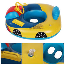 Load image into Gallery viewer, Swimming Ring, Easy Operated Swimming Float Seat Boat, Good Looking Swimming Pool Kids for Swimming Beach
