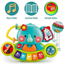 Load image into Gallery viewer, HISTOYE Baby Piano Toys for 1 Year Old Boy Girl Light Up Baby Toys 6 to 12 Months Musical Learning Toys for Infant Baby Toddler 6 9 12 18 24 Months Elephant Piano Keyboard Toys Gifts for 1 2 Year Old
