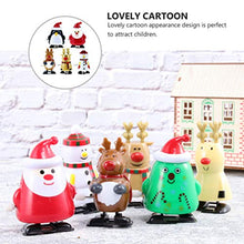 Load image into Gallery viewer, NUOBESTY 5Pcs Christmas Wind Up Toys Party Favors Assortment Santa Reindeer Snowman Penguin Clockwork Toys for Christmas Party Goody Bag Filler Stocking Stuffers Birthday Gift
