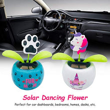 Load image into Gallery viewer, maojin Solar Dancing Flower,Solar Swinging Figures Solar Powered Dancing Flower Toy Gift for Car Interior Decoration,Bobblehead Solar Dancing Flowers in Colorful Pots
