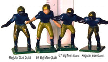 Load image into Gallery viewer, Electric Football 11 Regular Size Men in Silver Black White Home Uniform
