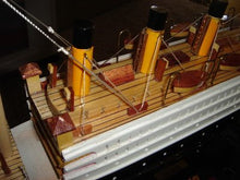 Load image into Gallery viewer, Titanic Wooden Model Cruise Ship 16&quot; Already Built with Minor Assembly Require &quot; Not a Kit &quot;
