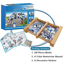 Load image into Gallery viewer, BRICK STORY City Police Building Set Police Patrol Car Prisoner Transporter Truck Building Blocks Toys with 4 Mini People Cop and Robber Police Playset for Kids Aged 6 and up 368 Pieces
