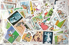 Load image into Gallery viewer, Motives 800 Different Football Stamps (Stamps for Collectors) Soccer
