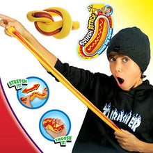 Load image into Gallery viewer, JA-RU Stretchy Banana, Poopster &amp; Hot Dog. Sensory Toys (3 Pack) Stress Relief Toys | Fidget Toys for Kids and Adults. Autism, Anxiety, Therapy Squishy Toys &amp; Party Favors. &amp; Sticker 3340-6448-5564s
