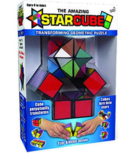 Load image into Gallery viewer, California Creations The Amazing Star Cube: 2 Piece Transforming Geometric Puzzle - Solve The Cube To Find The Hidden Star
