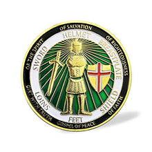 Load image into Gallery viewer, Put On The Whole Armor of God Challenge Coins (Ephesians 6:11-13)
