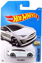 Load image into Gallery viewer, Hot Wheels 2017 Factory Fresh Tesla Model X 97/365, White
