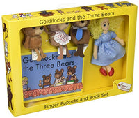 The Puppet Company - Traditional Story Sets - Goldilocks & The Three Bears Finger Puppet Set [Toy]